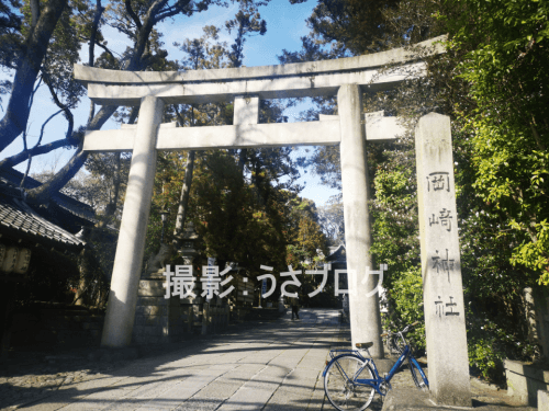 岡﨑神社の鳥居